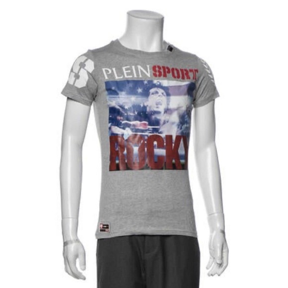 Plein Sport Rocky Apollo‎ Creed Deadstock New With Tag Shirt Size XS